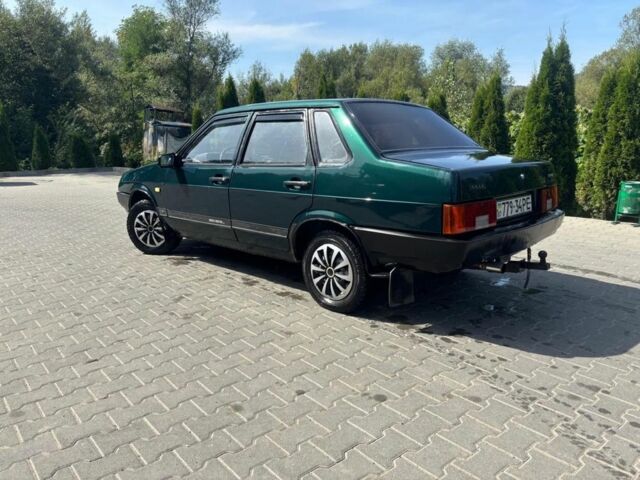 Зеленый ВАЗ 21099, объемом двигателя 1.5 л и пробегом 178 тыс. км за 1000 $, фото 5 на Automoto.ua