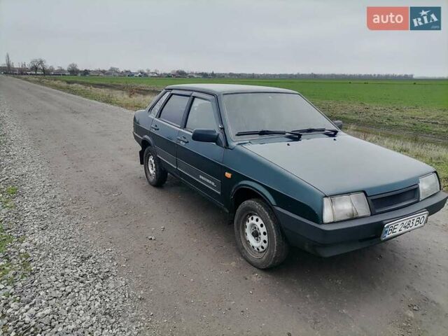 Зелений ВАЗ 21099, об'ємом двигуна 1.5 л та пробігом 320 тис. км за 1300 $, фото 3 на Automoto.ua