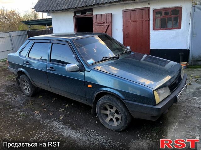 Зеленый ВАЗ 21099, объемом двигателя 1.5 л и пробегом 246 тыс. км за 1550 $, фото 11 на Automoto.ua