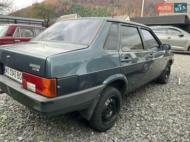 Зеленый ВАЗ 21099, объемом двигателя 1.5 л и пробегом 155 тыс. км за 1150 $, фото 6 на Automoto.ua