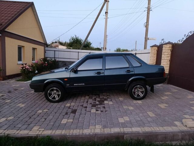 Зеленый ВАЗ 21099, объемом двигателя 1.5 л и пробегом 2 тыс. км за 1850 $, фото 3 на Automoto.ua