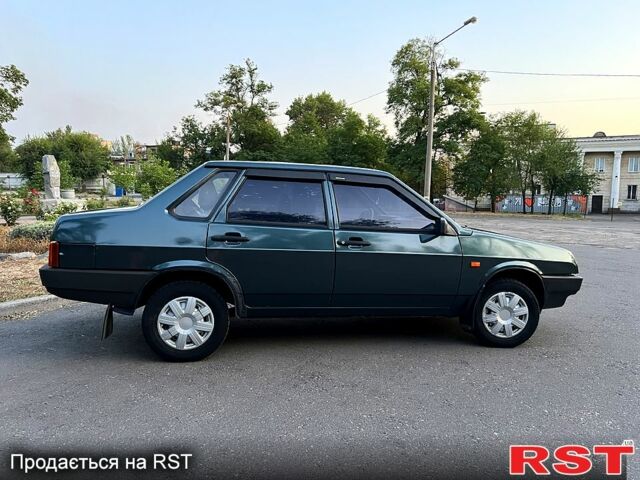 Зеленый ВАЗ 21099, объемом двигателя 1.5 л и пробегом 298 тыс. км за 2750 $, фото 5 на Automoto.ua