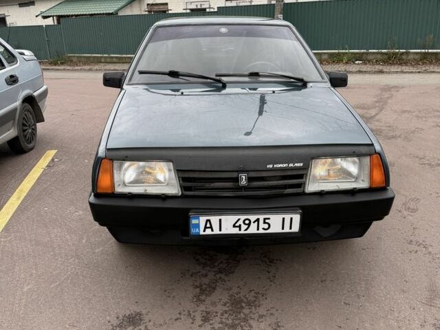 Зеленый ВАЗ 21099, объемом двигателя 1.5 л и пробегом 170 тыс. км за 1400 $, фото 2 на Automoto.ua