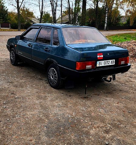 Зеленый ВАЗ 21099, объемом двигателя 1.5 л и пробегом 0 тыс. км за 1500 $, фото 3 на Automoto.ua