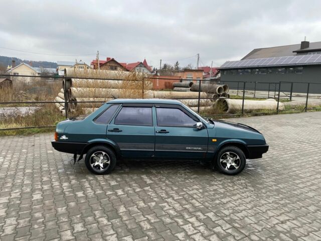 Зеленый ВАЗ 21099, объемом двигателя 1.5 л и пробегом 188 тыс. км за 1800 $, фото 2 на Automoto.ua