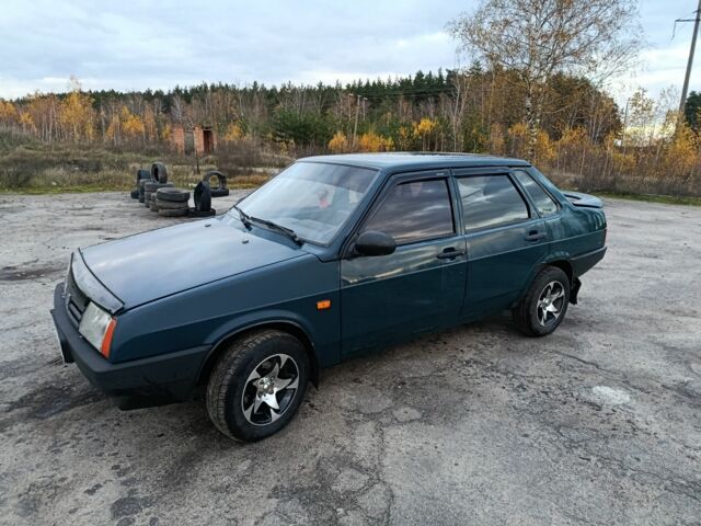 Зеленый ВАЗ 21099, объемом двигателя 0 л и пробегом 234 тыс. км за 1750 $, фото 1 на Automoto.ua