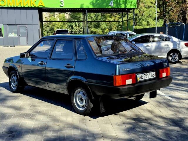 Зеленый ВАЗ 21099, объемом двигателя 2 л и пробегом 126 тыс. км за 2600 $, фото 10 на Automoto.ua