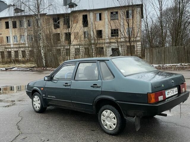 Зеленый ВАЗ 21099, объемом двигателя 1.5 л и пробегом 300 тыс. км за 1700 $, фото 6 на Automoto.ua
