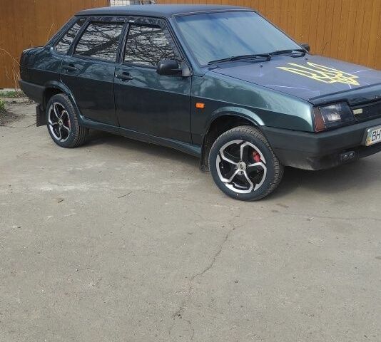 Зеленый ВАЗ 21099, объемом двигателя 0 л и пробегом 80 тыс. км за 1500 $, фото 4 на Automoto.ua