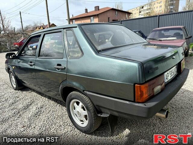 Зеленый ВАЗ 21099, объемом двигателя 1.5 л и пробегом 202 тыс. км за 2000 $, фото 9 на Automoto.ua