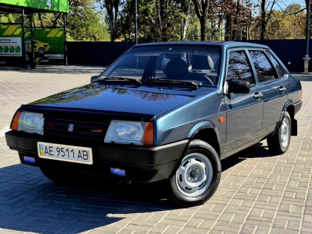 Зеленый ВАЗ 21099, объемом двигателя 2 л и пробегом 126 тыс. км за 2600 $, фото 12 на Automoto.ua