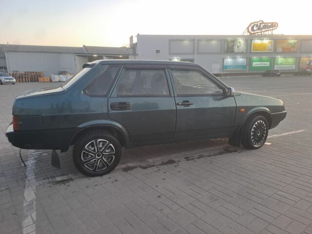 Зелений ВАЗ 21099, об'ємом двигуна 1.5 л та пробігом 200 тис. км за 1450 $, фото 2 на Automoto.ua