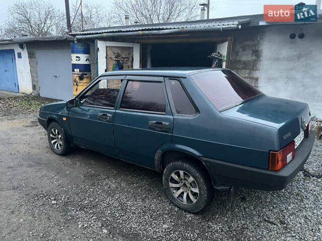 Зелений ВАЗ 21099, об'ємом двигуна 1.5 л та пробігом 150 тис. км за 1650 $, фото 4 на Automoto.ua