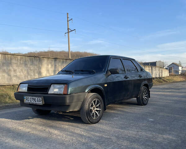 Зелений ВАЗ 21099, об'ємом двигуна 1.5 л та пробігом 190 тис. км за 1330 $, фото 8 на Automoto.ua