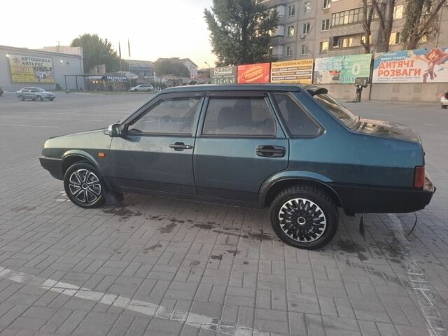 Зелений ВАЗ 21099, об'ємом двигуна 1.5 л та пробігом 200 тис. км за 1450 $, фото 3 на Automoto.ua