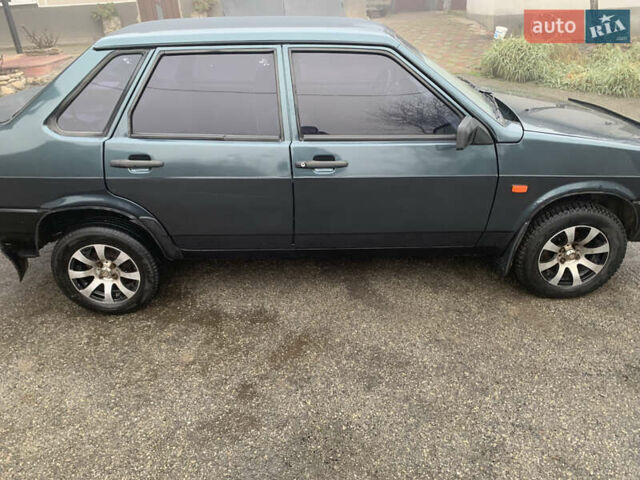 Зеленый ВАЗ 21099, объемом двигателя 1.5 л и пробегом 225 тыс. км за 1350 $, фото 5 на Automoto.ua
