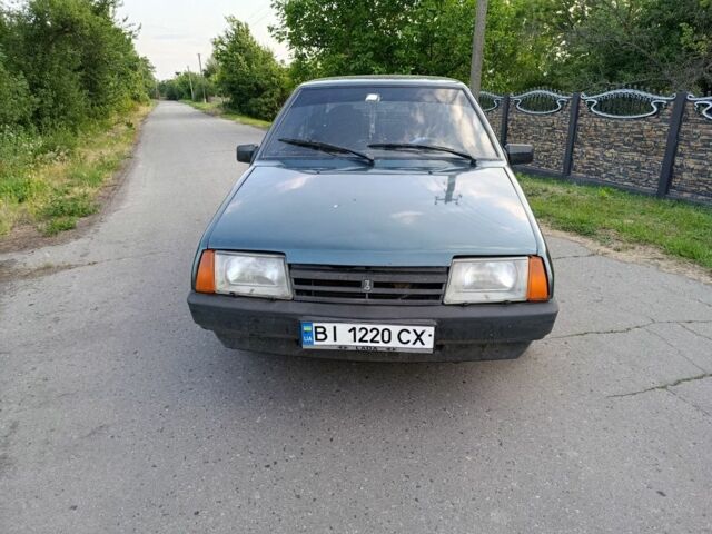 Зелений ВАЗ 21099, об'ємом двигуна 0 л та пробігом 230 тис. км за 750 $, фото 1 на Automoto.ua