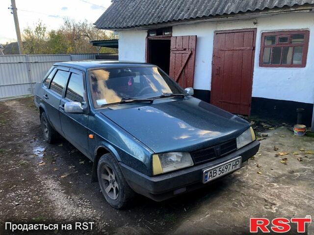 Зелений ВАЗ 21099, об'ємом двигуна 1.5 л та пробігом 246 тис. км за 1550 $, фото 4 на Automoto.ua