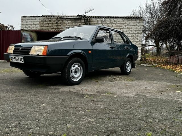 Зеленый ВАЗ 21099, объемом двигателя 1.5 л и пробегом 78 тыс. км за 3000 $, фото 1 на Automoto.ua