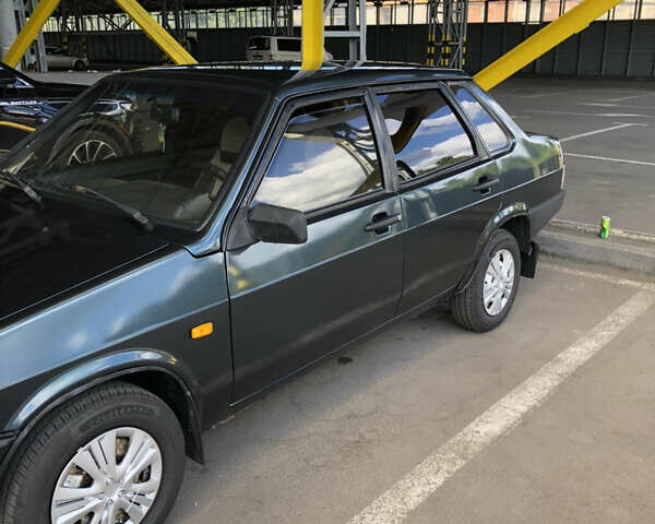 Зеленый ВАЗ 21099, объемом двигателя 1.6 л и пробегом 176 тыс. км за 2300 $, фото 13 на Automoto.ua