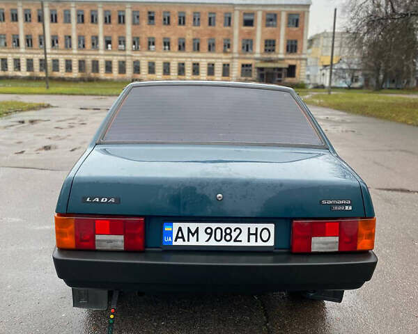 Зеленый ВАЗ 21099, объемом двигателя 1.6 л и пробегом 104 тыс. км за 2100 $, фото 4 на Automoto.ua