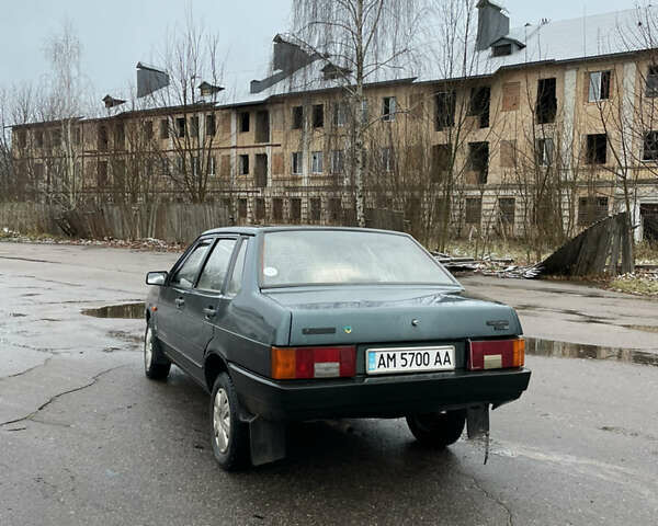 Зеленый ВАЗ 21099, объемом двигателя 1.5 л и пробегом 289 тыс. км за 1700 $, фото 8 на Automoto.ua