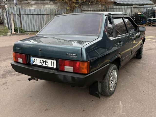 Зеленый ВАЗ 21099, объемом двигателя 1.5 л и пробегом 170 тыс. км за 1400 $, фото 3 на Automoto.ua