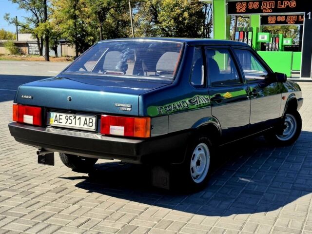 Зеленый ВАЗ 21099, объемом двигателя 2 л и пробегом 126 тыс. км за 2600 $, фото 13 на Automoto.ua