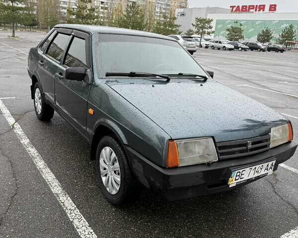 Зелений ВАЗ 21099, об'ємом двигуна 1.5 л та пробігом 163 тис. км за 2000 $, фото 6 на Automoto.ua