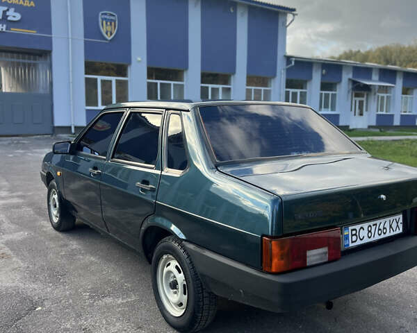 Зеленый ВАЗ 21099, объемом двигателя 1.6 л и пробегом 120 тыс. км за 1900 $, фото 3 на Automoto.ua