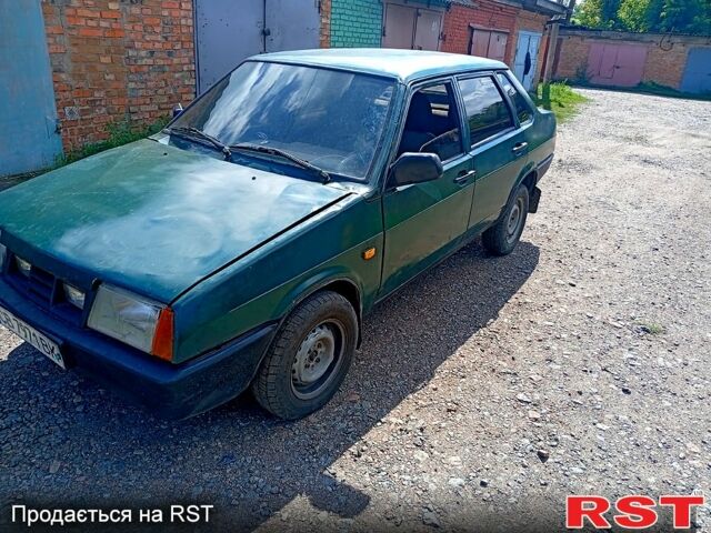 Зелений ВАЗ 21099, об'ємом двигуна 1.5 л та пробігом 330 тис. км за 850 $, фото 3 на Automoto.ua