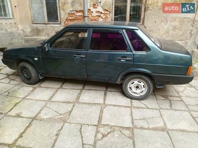 Зелений ВАЗ 21099, об'ємом двигуна 1.6 л та пробігом 151 тис. км за 800 $, фото 4 на Automoto.ua