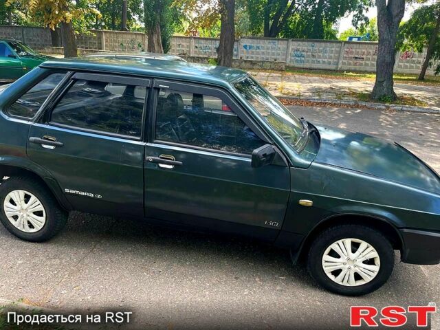 Зеленый ВАЗ 21099, объемом двигателя 1.5 л и пробегом 75 тыс. км за 1500 $, фото 10 на Automoto.ua