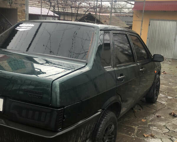 Зеленый ВАЗ 21099, объемом двигателя 1.7 л и пробегом 150 тыс. км за 1500 $, фото 5 на Automoto.ua