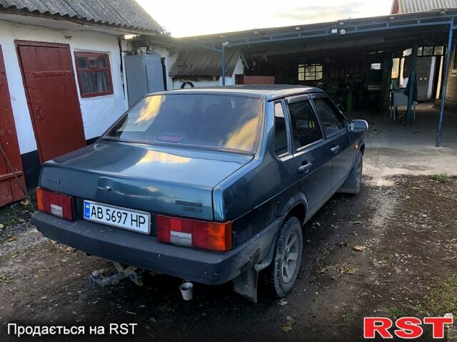 Зелений ВАЗ 21099, об'ємом двигуна 1.5 л та пробігом 246 тис. км за 1550 $, фото 3 на Automoto.ua