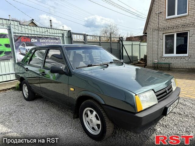 Зеленый ВАЗ 21099, объемом двигателя 1.5 л и пробегом 202 тыс. км за 2000 $, фото 4 на Automoto.ua