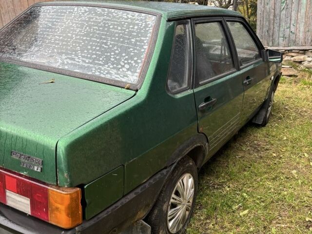 Зеленый ВАЗ 21099, объемом двигателя 1.5 л и пробегом 280 тыс. км за 800 $, фото 3 на Automoto.ua