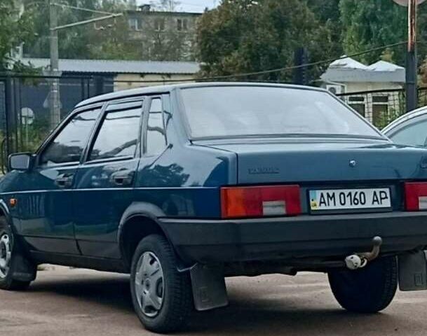 Зелений ВАЗ 21099, об'ємом двигуна 1.6 л та пробігом 146 тис. км за 1200 $, фото 4 на Automoto.ua