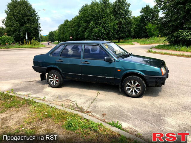 Зеленый ВАЗ 21099, объемом двигателя 1.5 л и пробегом 0 тыс. км за 1300 $, фото 1 на Automoto.ua