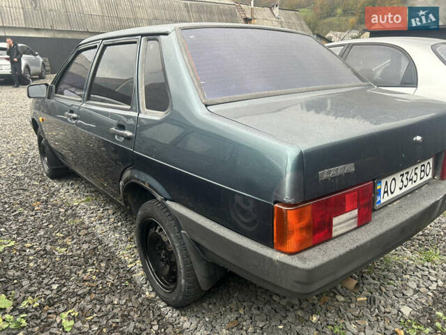 Зеленый ВАЗ 21099, объемом двигателя 1.5 л и пробегом 155 тыс. км за 1150 $, фото 8 на Automoto.ua