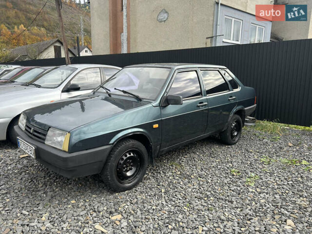 Зеленый ВАЗ 21099, объемом двигателя 1.5 л и пробегом 155 тыс. км за 1150 $, фото 3 на Automoto.ua