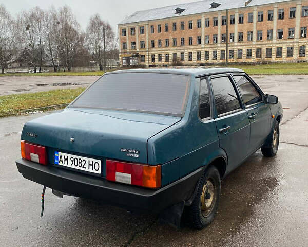 Зеленый ВАЗ 21099, объемом двигателя 1.6 л и пробегом 104 тыс. км за 2100 $, фото 5 на Automoto.ua