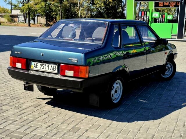 Зеленый ВАЗ 21099, объемом двигателя 2 л и пробегом 126 тыс. км за 2600 $, фото 5 на Automoto.ua