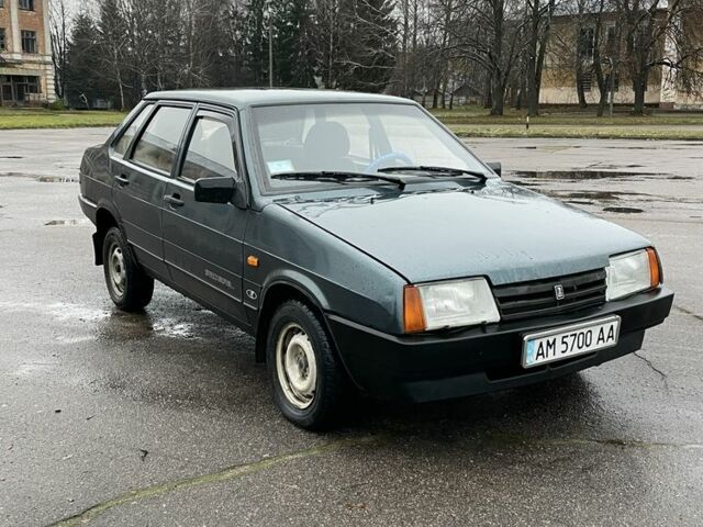 Зеленый ВАЗ 21099, объемом двигателя 1.5 л и пробегом 300 тыс. км за 1700 $, фото 7 на Automoto.ua