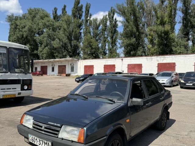 Зеленый ВАЗ 21099, объемом двигателя 1.5 л и пробегом 1 тыс. км за 1550 $, фото 3 на Automoto.ua