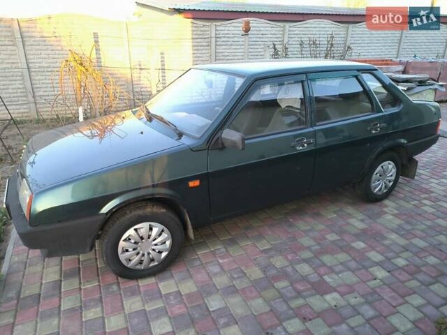 Зеленый ВАЗ 21099, объемом двигателя 1.5 л и пробегом 176 тыс. км за 2300 $, фото 5 на Automoto.ua
