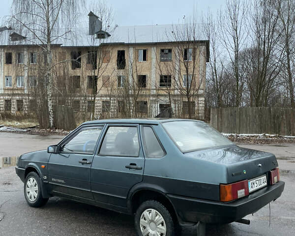 Зеленый ВАЗ 21099, объемом двигателя 1.5 л и пробегом 289 тыс. км за 1700 $, фото 11 на Automoto.ua