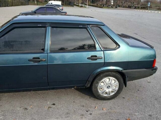 Зеленый ВАЗ 21099, объемом двигателя 1.5 л и пробегом 300 тыс. км за 2200 $, фото 4 на Automoto.ua