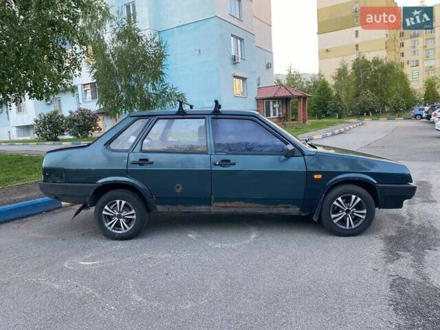 Зелений ВАЗ 21099, об'ємом двигуна 1.6 л та пробігом 318 тис. км за 1100 $, фото 3 на Automoto.ua