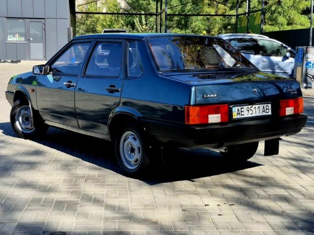 Зеленый ВАЗ 21099, объемом двигателя 2 л и пробегом 126 тыс. км за 2600 $, фото 3 на Automoto.ua